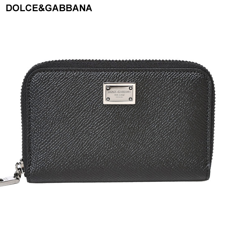 DOLCE&GABBANA ドルチェ ＆ ガッバーナ レザー ロゴプレート
