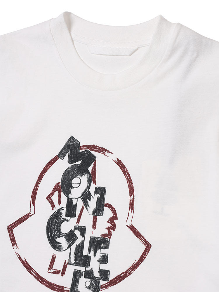 MONCLER（モンクレール） 半袖 Tシャツ メンズ ロゴ ワッペン クルー
