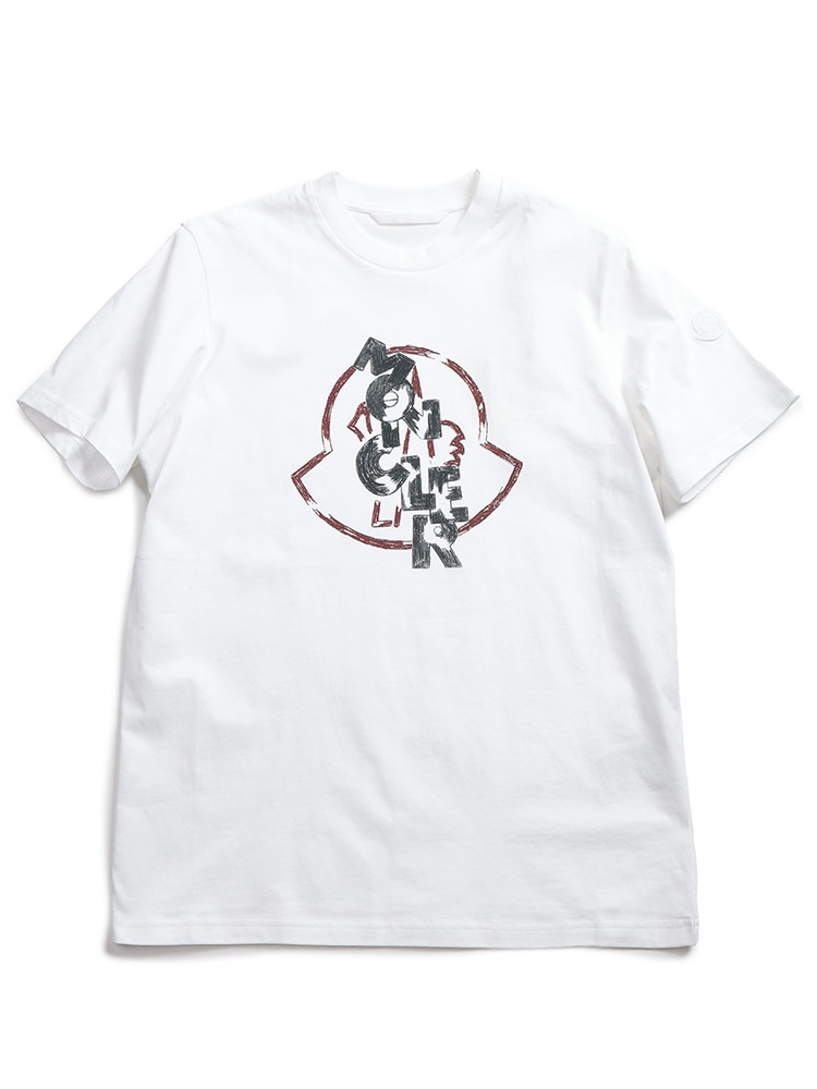 MONCLER モンクレール 半袖 Tシャツ メンズ ロゴ ワッペン