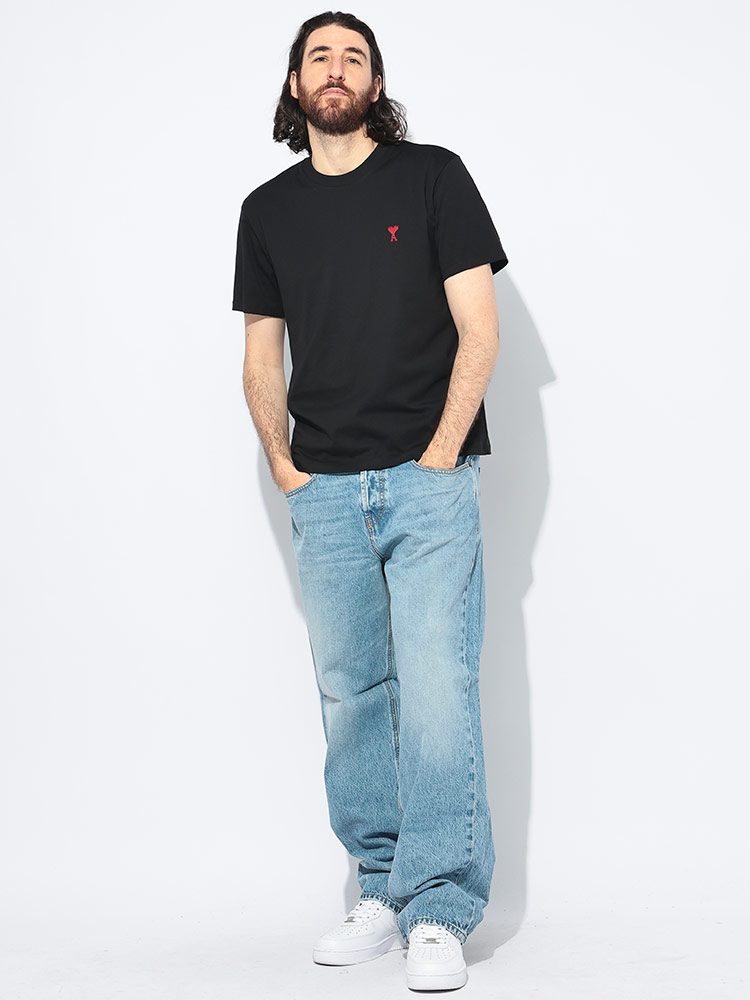 アミパリ ポロシャツ Tシャツ Ami De Coeur ポロシャツ ホワイト | AMI PARIS