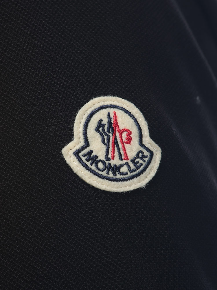 MONCLER モンクレール 半袖 ポロシャツ メンズ 胸ロゴ刺繍