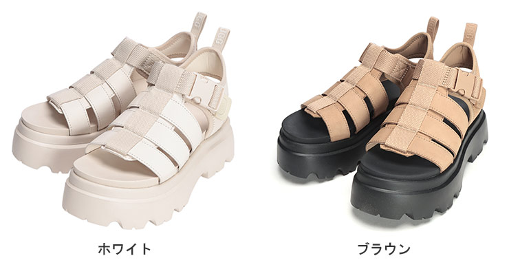 UGG（アグ） ストラップ サンダル 厚底 CORA UGGL1152698 : ゼン