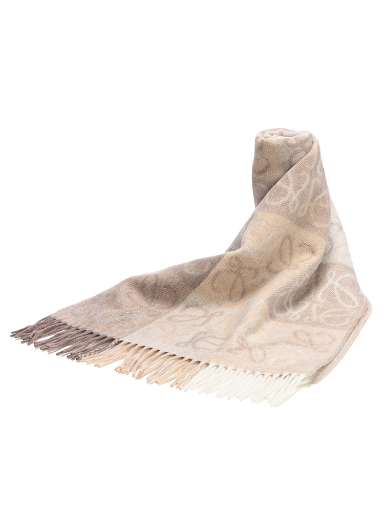 LOEWE（ロエベ） チェッカーボード スカーフ マフラー LELF810487X17