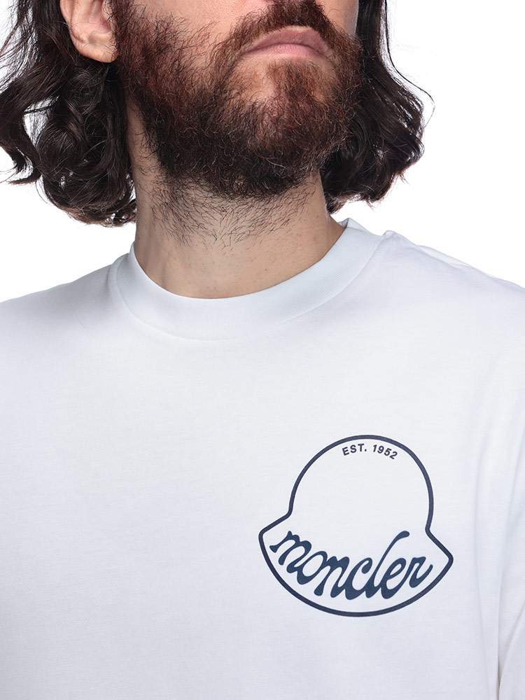 MONCLER（モンクレール） Tシャツ トップス 胸エンボスアウトライン