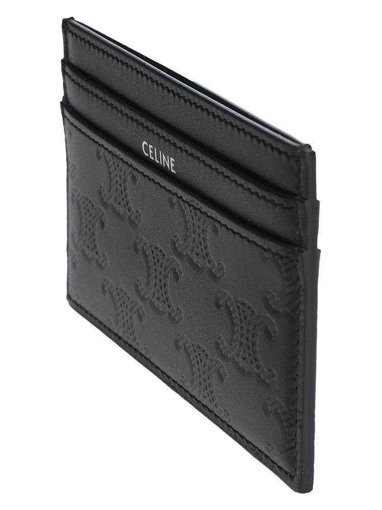 CELINE（セリーヌ） トリオンフ エンボス加工カーフスキン カード