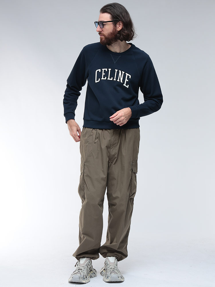 CELINE（セリーヌ） スウェット トップス コットンフリース ロゴ