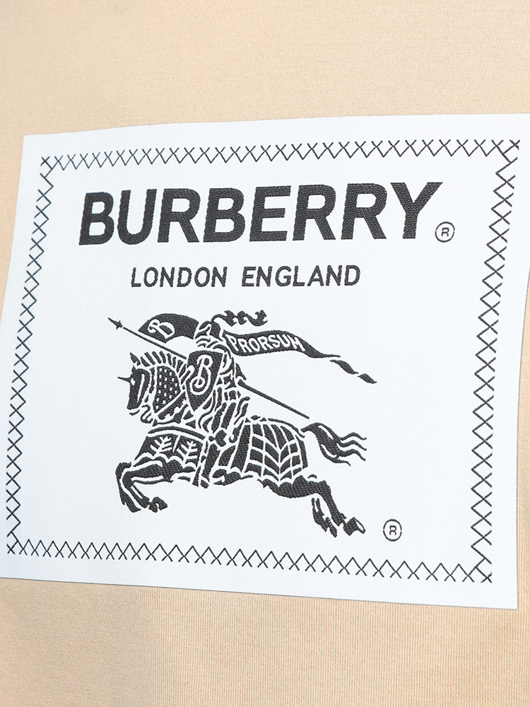BURBERRY（バーバリー） Tシャツ メンズ フロント ロゴ ラベル