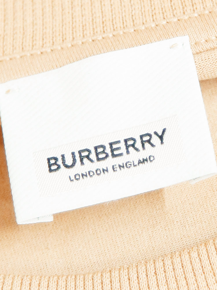 BURBERRY（バーバリー） Tシャツ メンズ フロント ロゴ ラベル