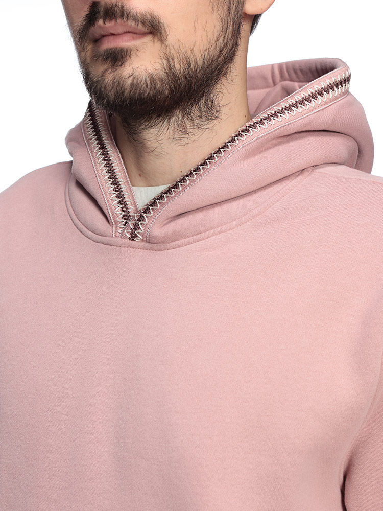 UGG（アグ） フーディ メンズ ロゴ 裏起毛 ライン使い ポケット