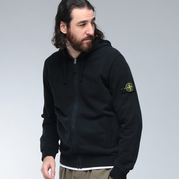 STONE ISLAND（ストーン アイランド） パーカー メンズ ロゴ ワッペン