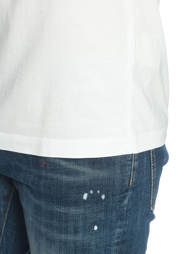 MONCLER（モンクレール） メンズ Tシャツ 半袖 ワンポイント クルー