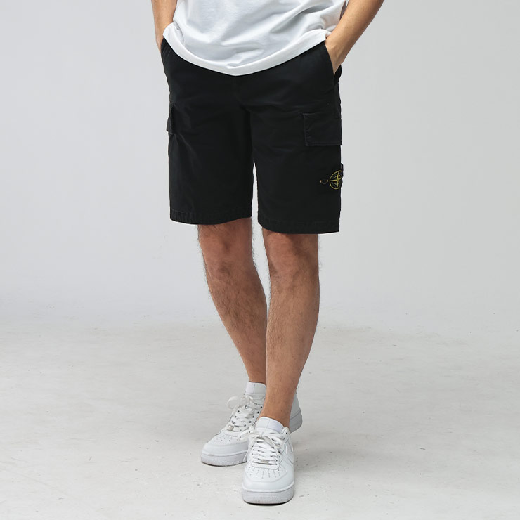 STONE ISLAND（ストーン アイランド） メンズ ショートパンツ ロゴ