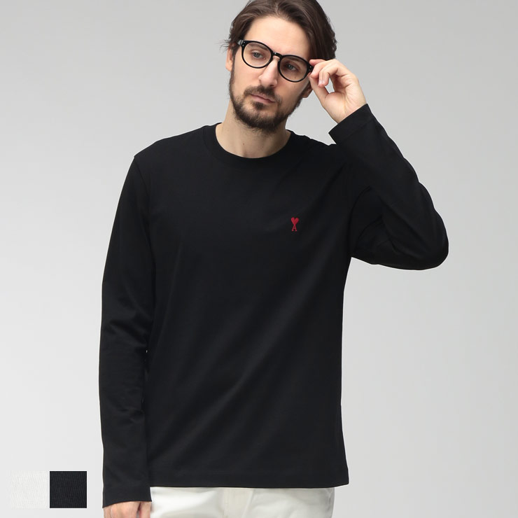 AMI Alexandre Mattiussi アミパリス AMI PARIS メンズ Tシャツ 長袖