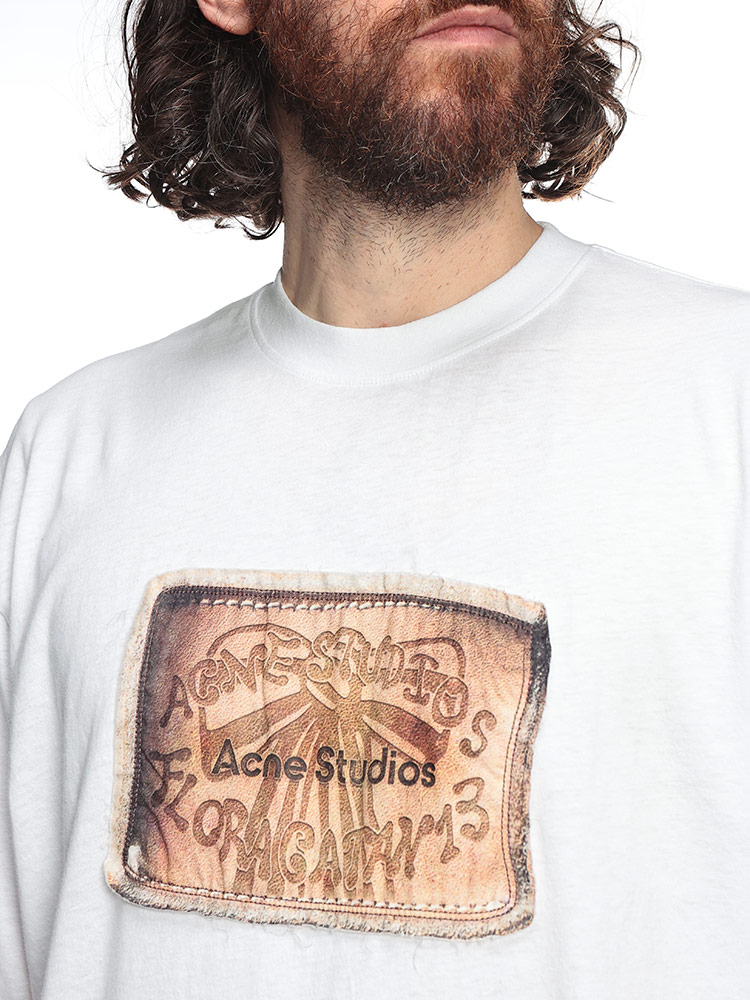 アクネストゥディオズ メンズ Tシャツ Acne Studios 半袖 コットン