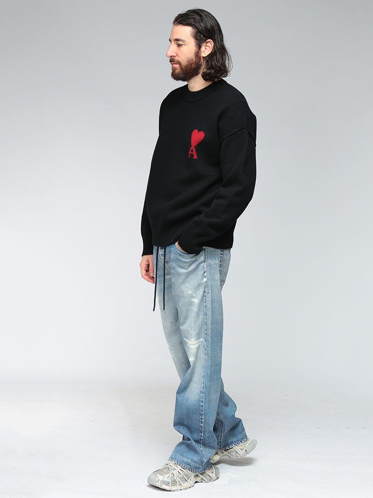 AMI Alexandre Mattiussi アミパリス ニット トップス AMI PARIS 胸 AMI Alexandre Mattiussi アミパリス ニット トップス AMI PARIS 胸