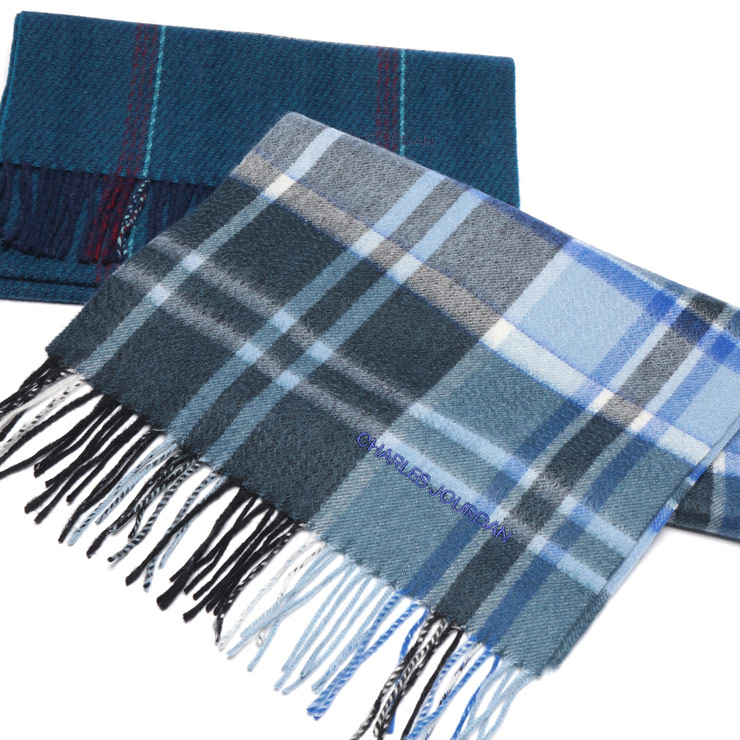 CHARLES JOURDAN（シャルル ジョルダン） マフラー メンズ カシミヤ100