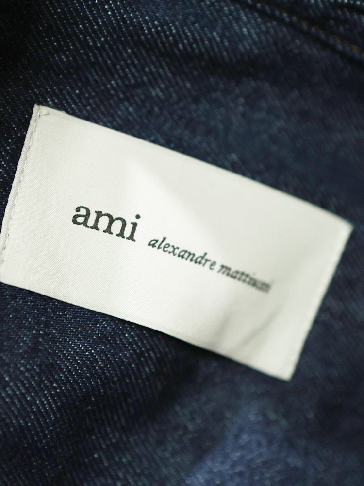 AMI Alexandre Mattiussi アミパリス メンズ シャツ 長袖 AMI PARIS