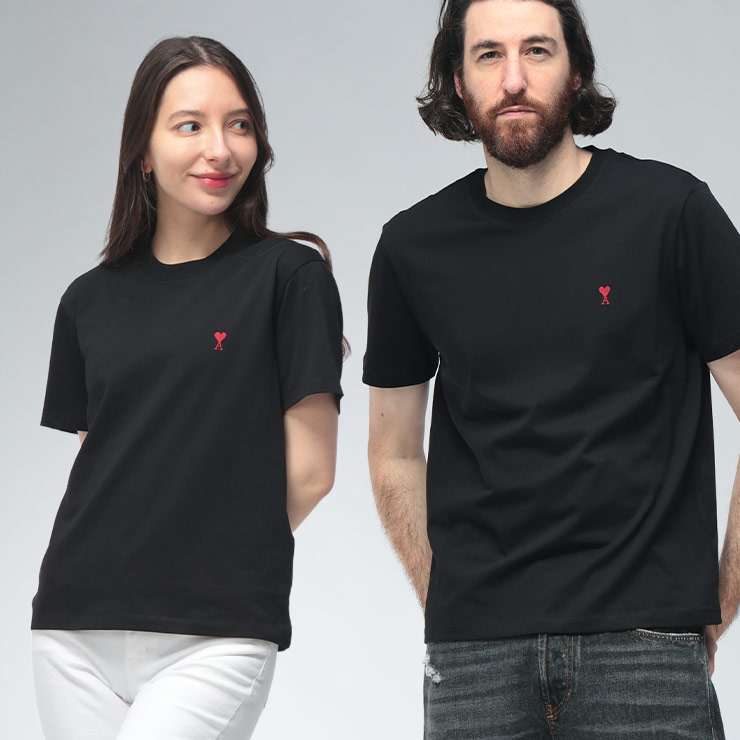 アミパリス　Tシャツ半袖 AMI Alexandre Mattiussi アミパリス AMI PARIS メンズ Tシャツ 半袖