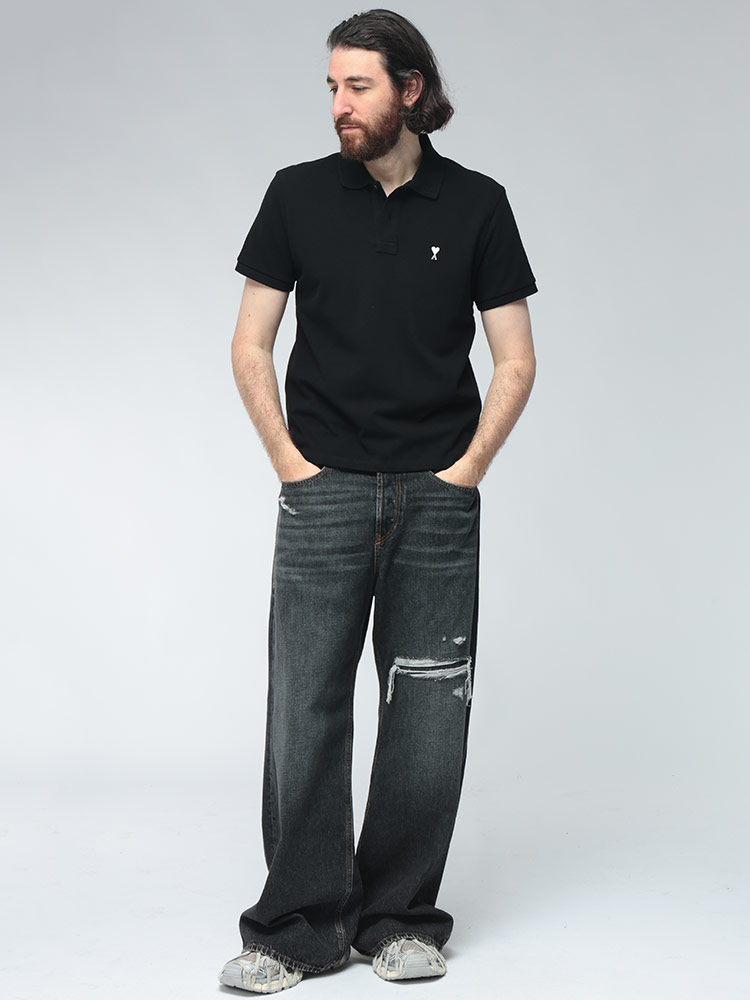 AMI Alexandre Mattiussi アミパリス AMI PARIS メンズ ポロシャツ