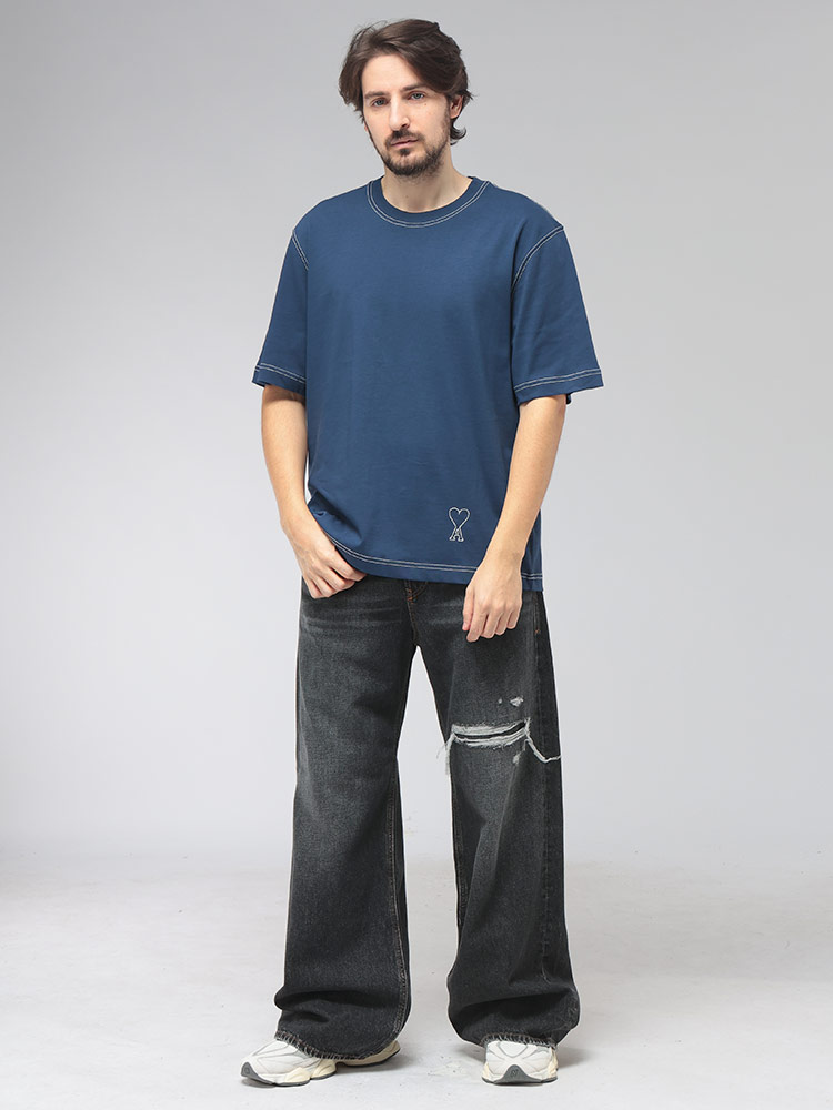 AMI Alexandre Mattiussi アミパリス AMI PARIS メンズ Tシャツ 半袖