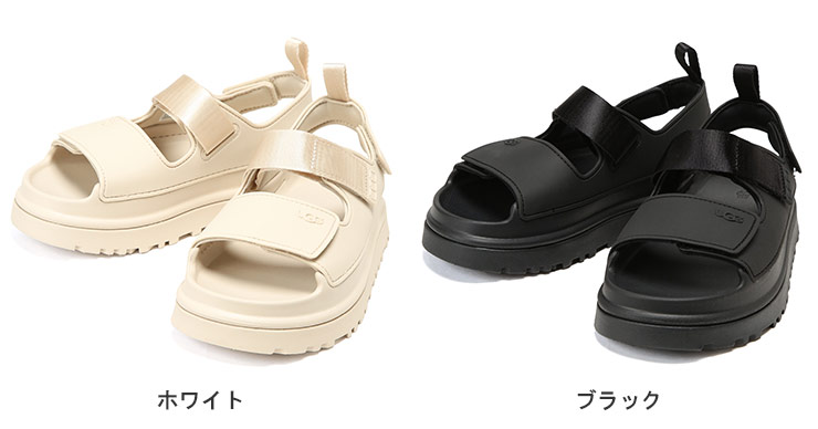 UGG（アグ） レディース サンダル UGGL1152813K ロゴ入り バック