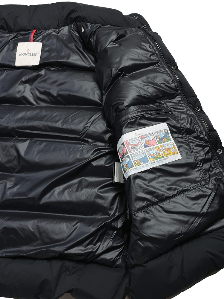 美品✨モンクレール ダウンベスト TIB ネイビー ロゴワッペン シャイニー 6888800000002326-1w.jpg