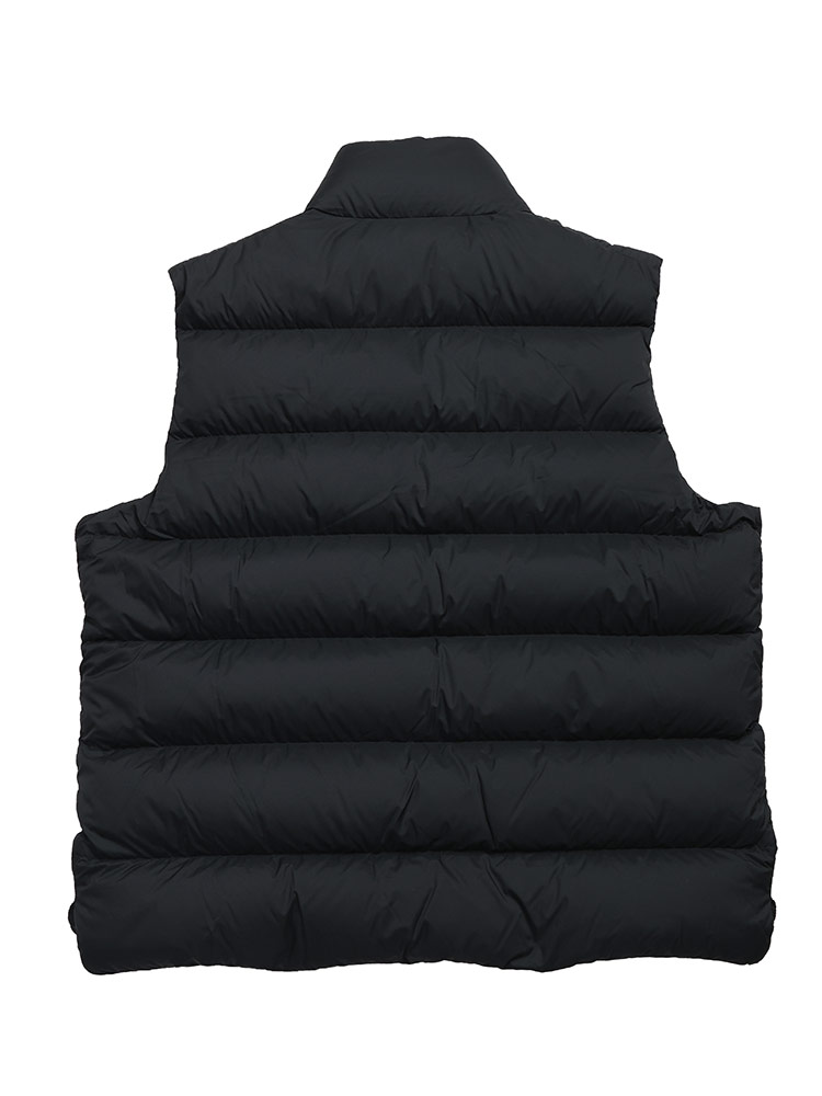 MONCLER（モンクレール） ダウン ベスト メンズ ロゴ マット