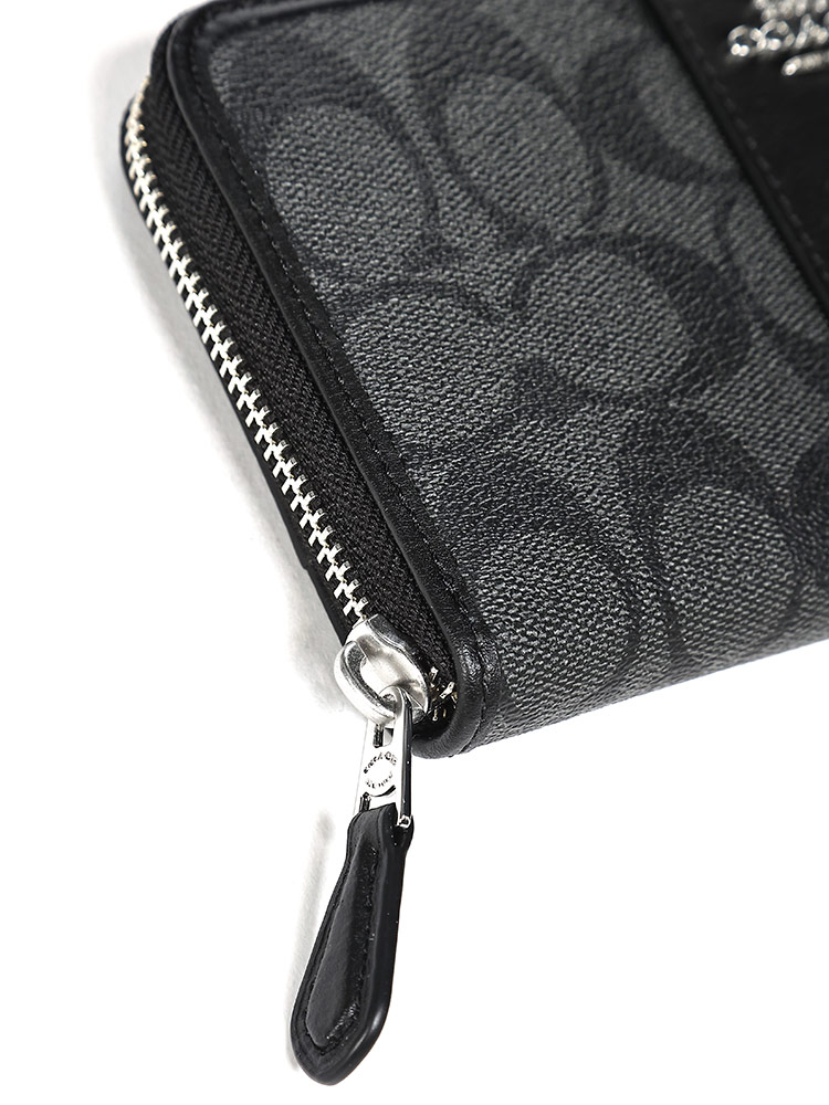 COACH（コーチ） 長財布 レディース ロゴ ラウンドジップ CO54630SVDK6