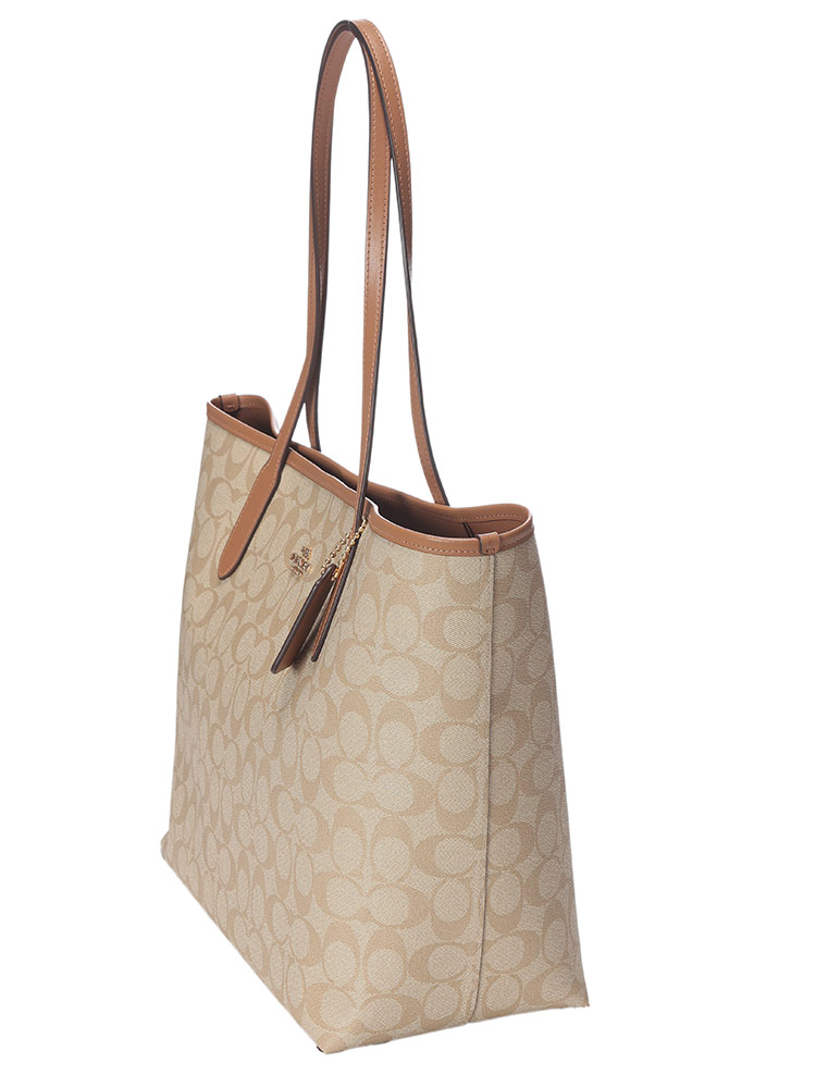 COACH（コーチ） トートバッグ レディース シグネチャー キャンバス