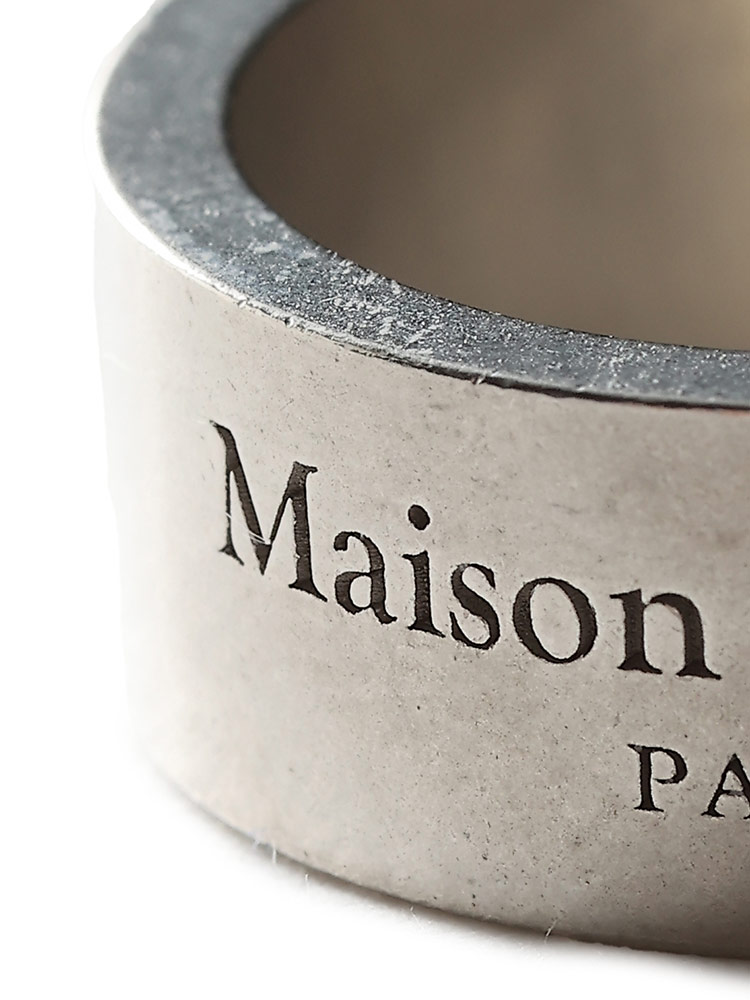 【国内発送、マルジェラ】Maison Margiela ロゴリング 3、4 国内発/関税/送料込】Maison Margiela ロゴ リング ネックレス