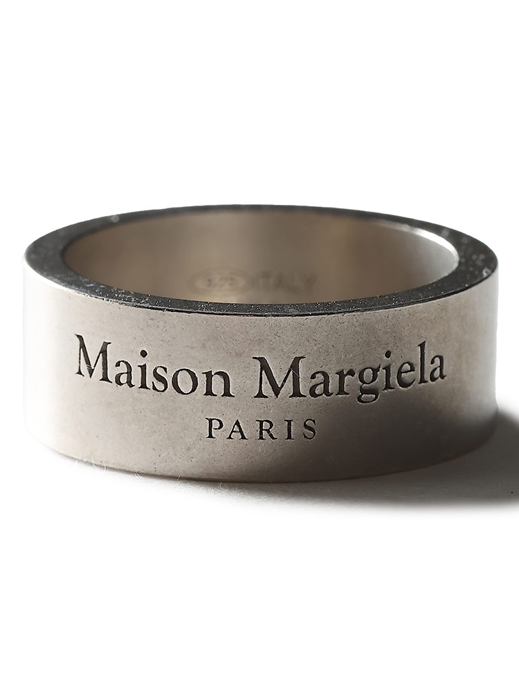 Maison Margiela メゾン マルジェラ パラジウム ロゴ リング 8mm