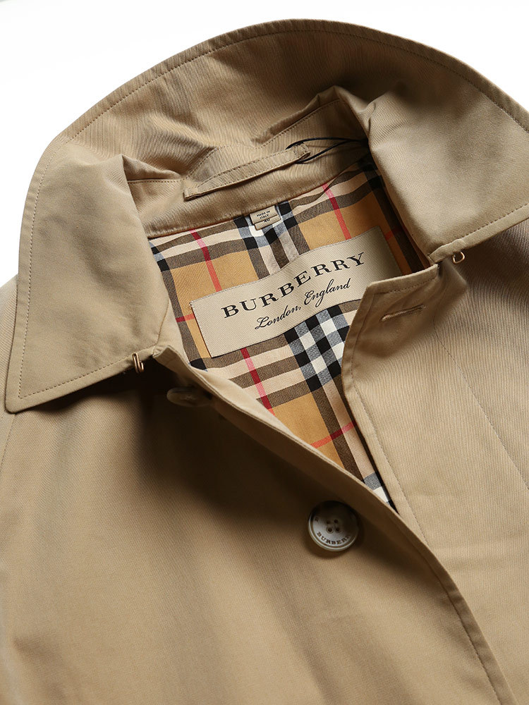 BURBERRY バーバリー コットン ステンカラー コート CAMDEN ブランド 