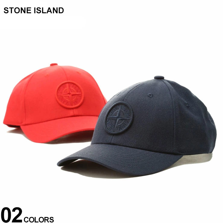 ストーンアイランド メンズ キャップ STONE ISLAND ブランド 帽子 ベースボールキャップ ロゴ 刺繍 6パネル SI771599675  2024_vt