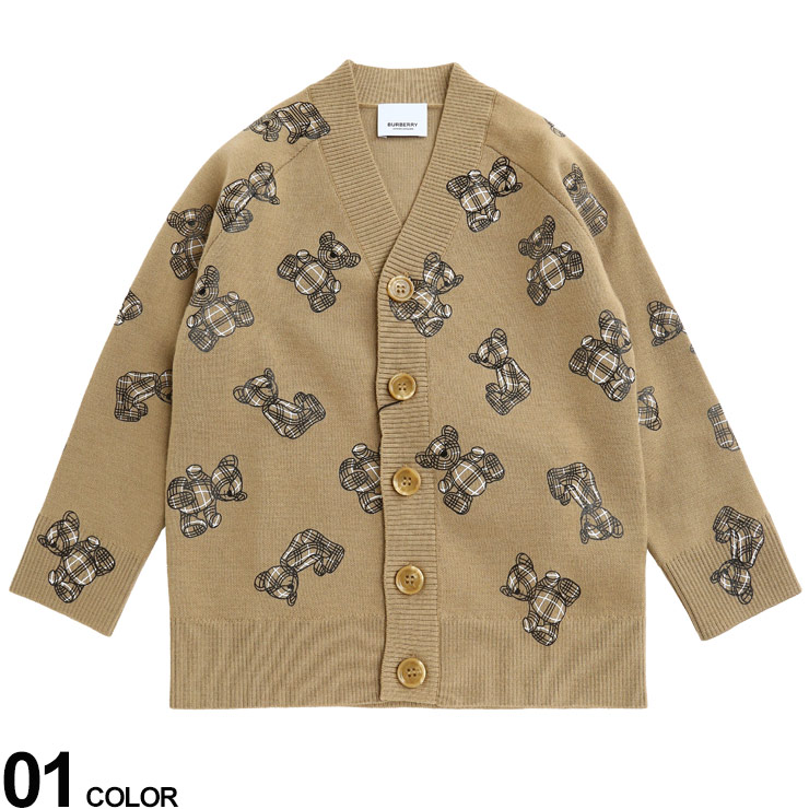 バーバリー キッズ カーディガン BURBERRY ブランド 子供服 トップス