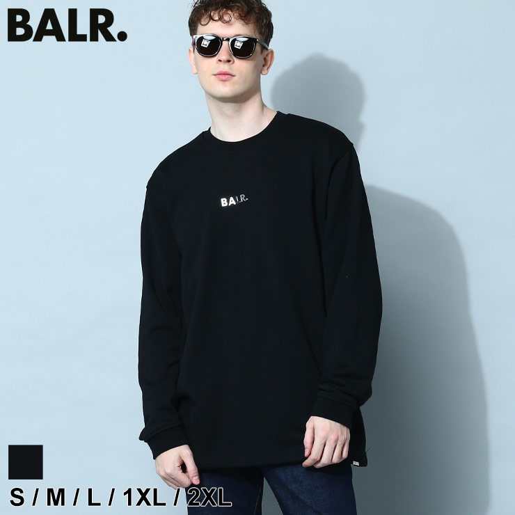 ボーラー BALR. トレーナー スウェット メンズ プルオーバー クルー