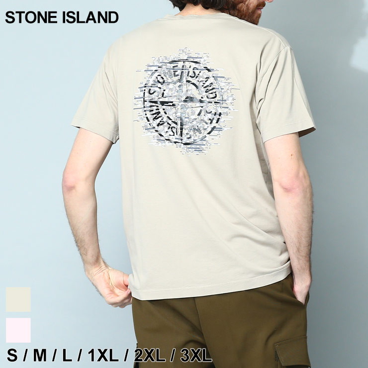 ストーンアイランド STONE ISLAND Tシャツ 半袖 シャツ コットン 