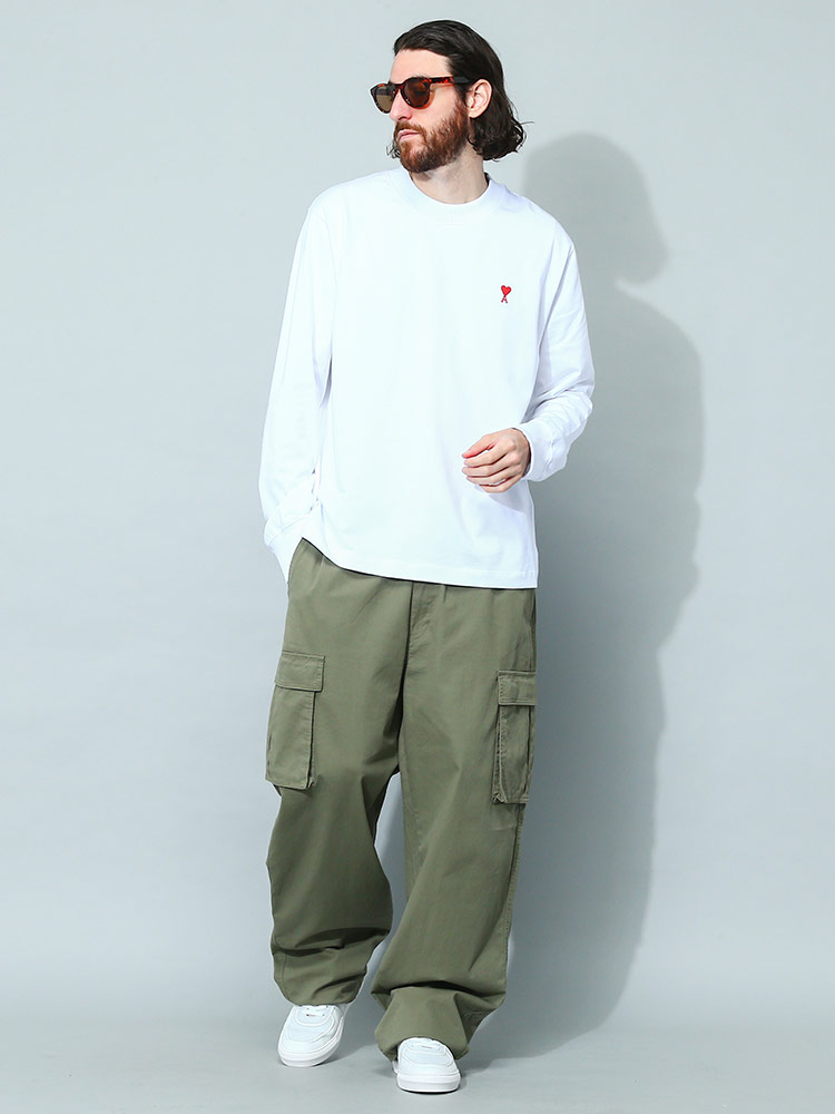 楽天市場】AMI Paris アミ パリス 長袖 ロンT AMI DE COEUR LONG
