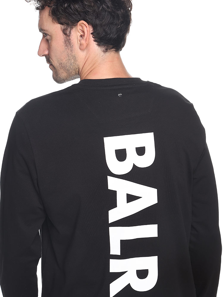 ボーラー Tシャツ 長袖 BALR. メンズ ロンT ロゴ バックプリント