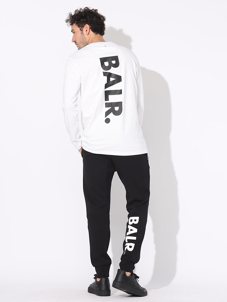 ボーラー パンツ BALR. メンズ スウェットパンツ ロゴプリント Q-SERIES BIG LOGO ブランド ボトムス ロングパンツ  BA14111103JP