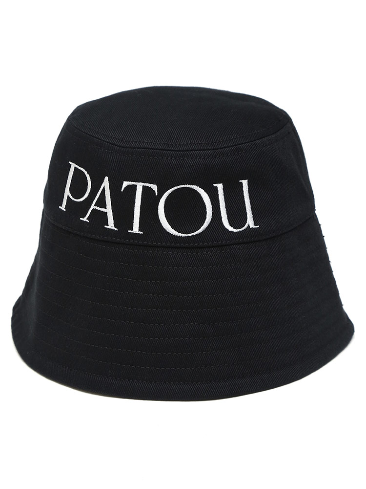 PATOU（パトゥ） バケットハット レディース コットン ロゴ刺繍