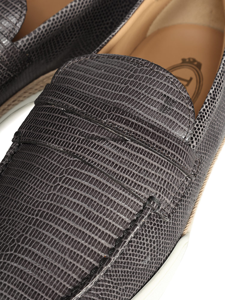 TOD'S（トッズ） レザー スリッポン メンズ TDXXM48B0BC3ZTJ : ゼン