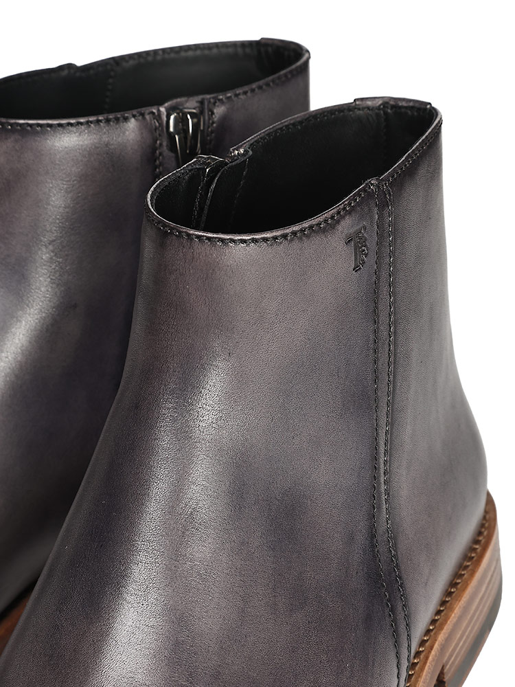 トッシー TOD'S（トッズ） レザー サイドジップ ブーツ メンズ TDXXM33CCT80NHV