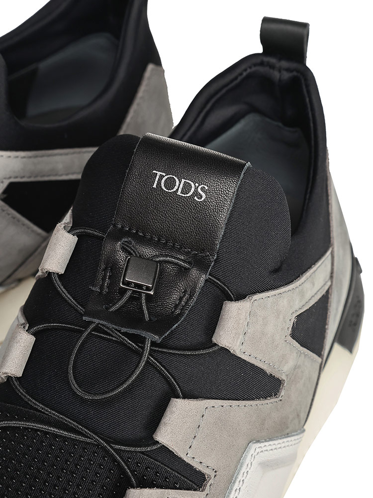 TOD'S no code 03 トッズ スニーカー ネイビー TOD'S NO CODE トッズ ノーコード レザー ネオプレン V118162