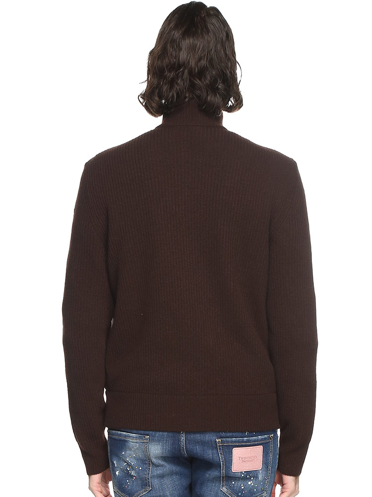 MONCLER（モンクレール） ベルベット ダウン切り替え ニット