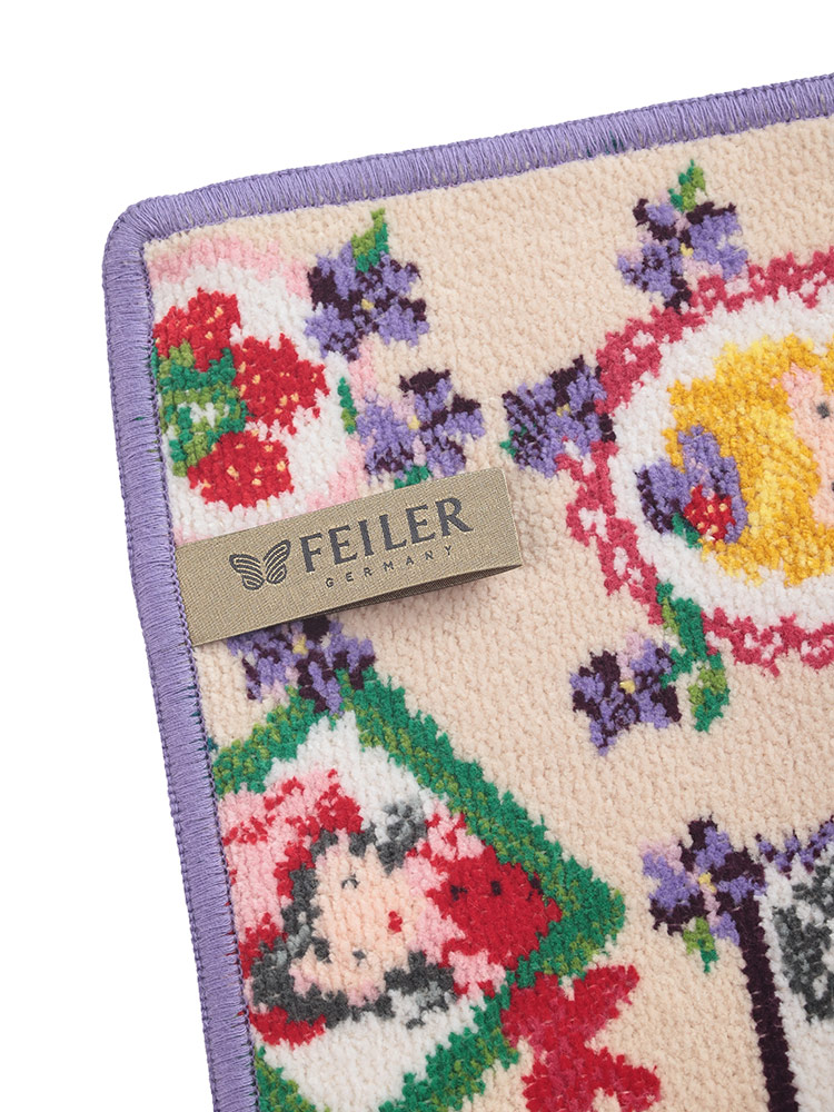 feiler（フェイラー） ハンカチ レディース 綿100％ 総柄 FEILER15