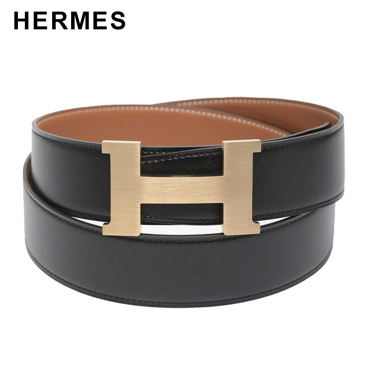 大人気【HERMES】上品バックル\"Ancre\"☆リバーシブルベルト 13mm 大人気【HERMES】上品バックル