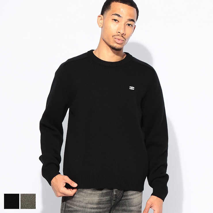 CELINE（セリーヌ） ニット メンズ カシミヤ混 ワンポイント クルー