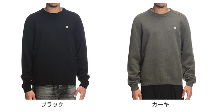 CELINE（セリーヌ） ニット メンズ カシミヤ混 ワンポイント クルー