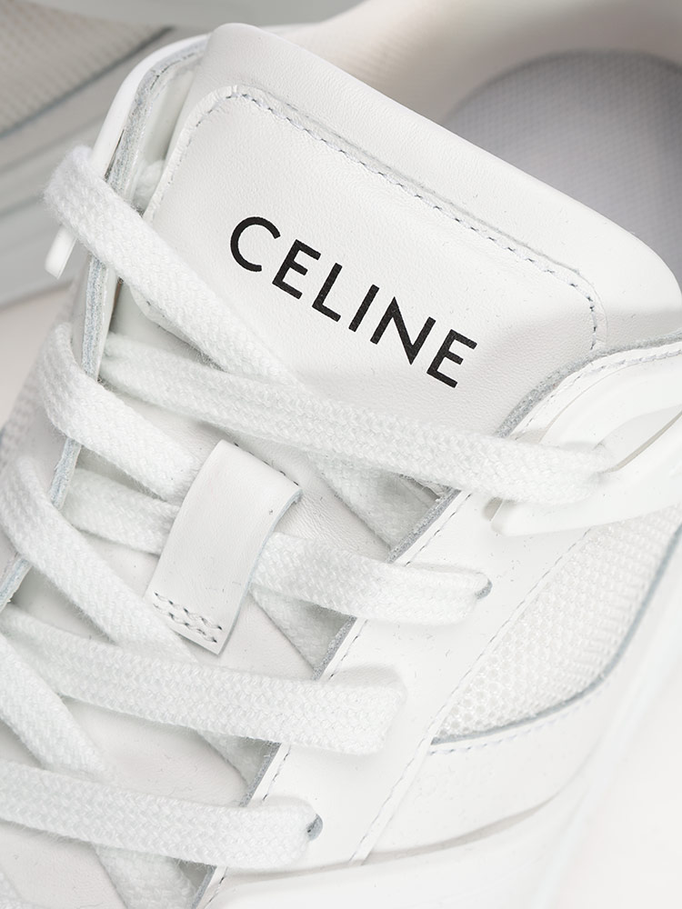 セリーヌ　スニーカー CELINE（セリーヌ） ロースニーカー メンズ カーフスキン＆メッシュ