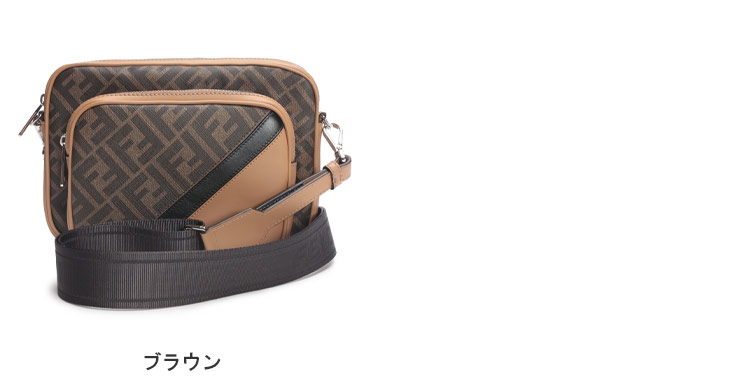 FENDI（フェンディ） FENDI FFロゴ クロスボディバッグ FD7VA607ALKA